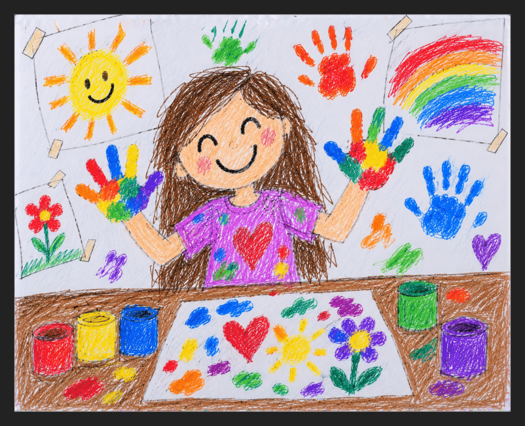 #35 — Finger Painting