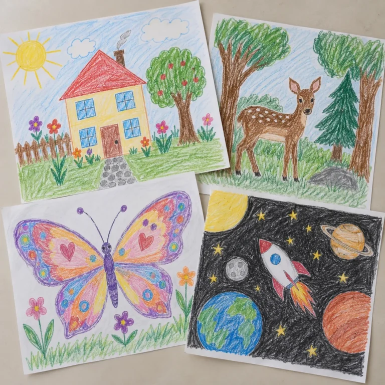 Loose Drawings — Unisex Ages 6-8