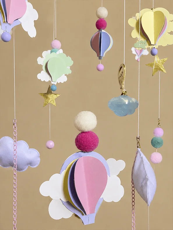 Hot Air Baloon Mobile