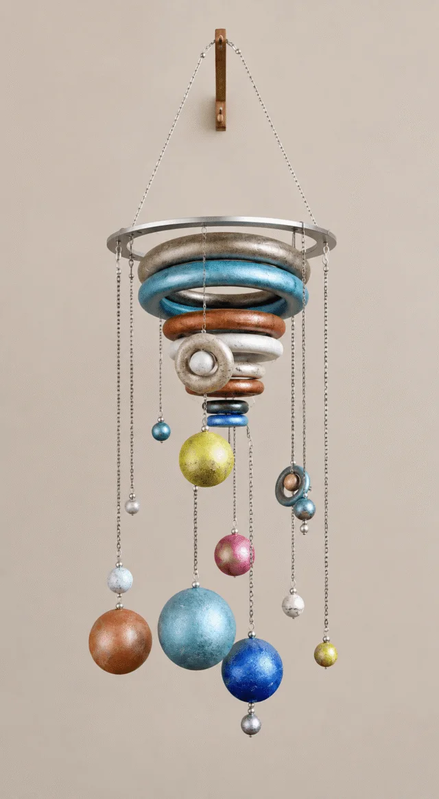 Intergalactic Planetarium 3-D Model — cleared artwork, 18 by 18 inches
