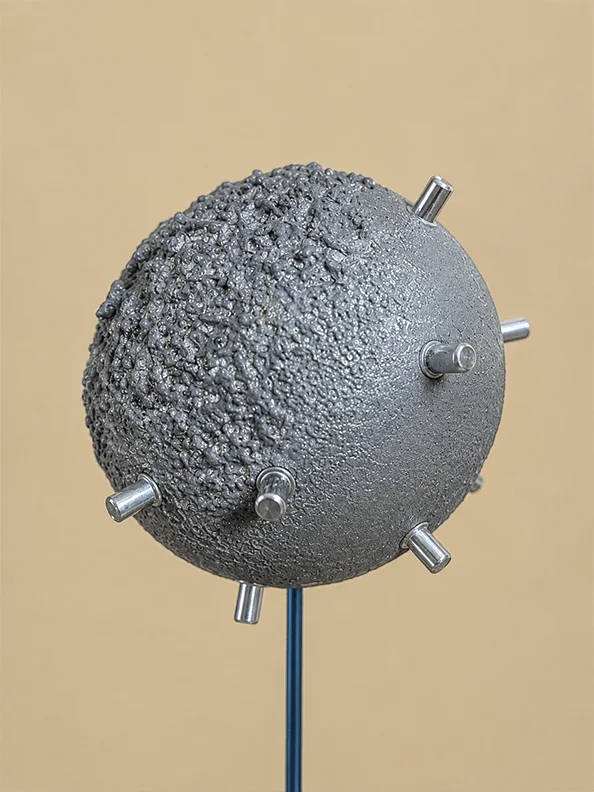 Metallic Planet Mobile and 3-D Model