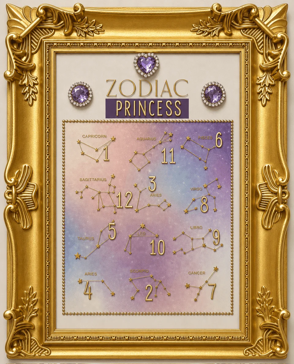 Purple Zodiac Princess