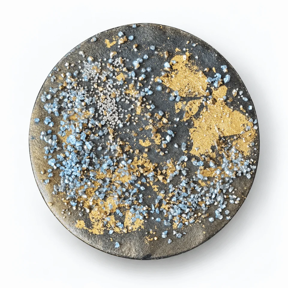 Metallic Galaxy — piece 4