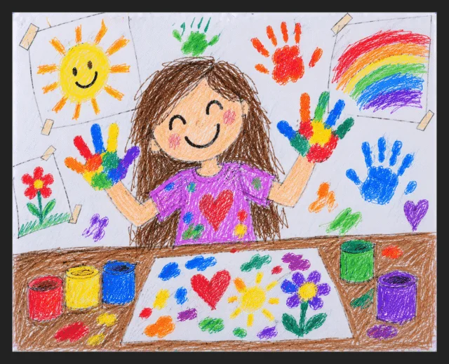 #35 — Finger Painting