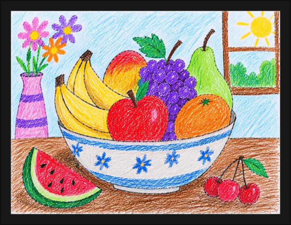 #55 — Fruits in Bowl