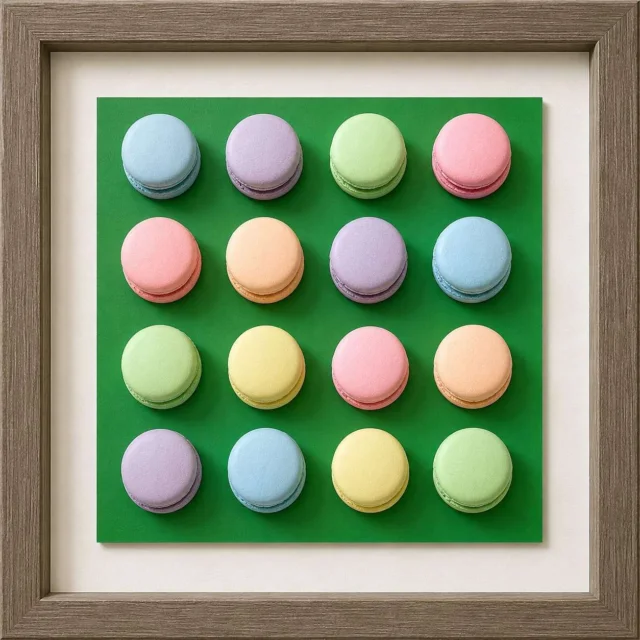 Candyland Macaron — cleared artwork